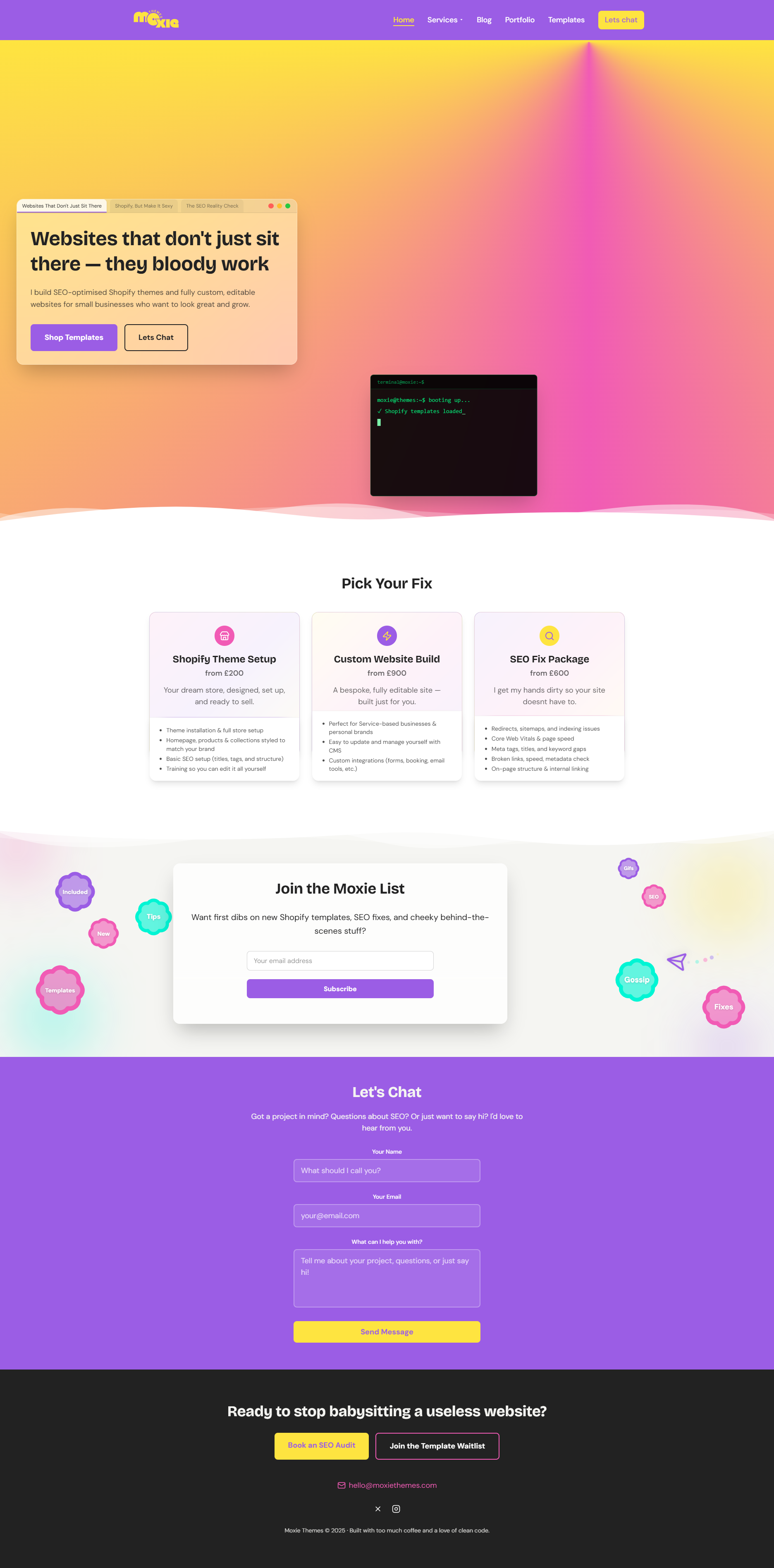 Preview: Moxiethemes
